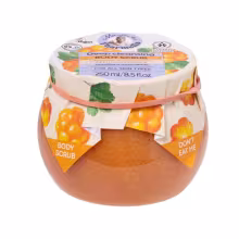 Hĺbkovo čistiaci telový peeling s moruškou - 250 ml - Mama Pharmelia