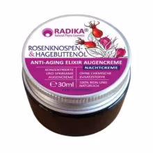 Anti-aging očný krém s ružovými púčikmi a šípkovým olejom - 30 ml - Bioherba