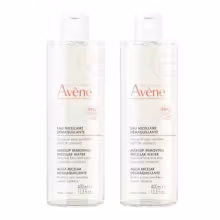 Avene Lotion Micellaire (Duo) micelárna voda pre všetky typy pleti 2 x 500 ml darčeková sada