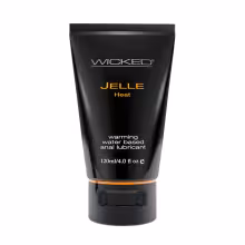 Lubrikačný gél WICKED JELLE Heat anal 120 ml