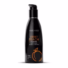 Lubrikačný gél WICKED AQUA Sweet Peach Flavored 60 ml