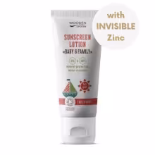 WoodenSpoon Opaľovacie telové mlieko v tube Baby & Family SPF 50 100ml