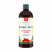 Konská masť - hrejivý bylinný balzam - 400 ml - SwissMedicus