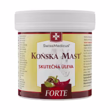 Konská masť FORTE hrejivá - 500 ml - SwissMedicus