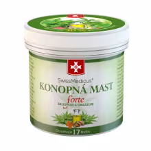Konopná masť Forte - 125 ml - SwissMedicus