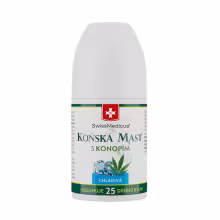 Konská masť s konope chladivá ROLL-ON - 90 ml - SwissMedicus
