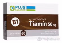 Plus Lekaren Tiamín 50 mg 60 tabliet