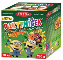 Terezia Rakytníček multiVitamínové želatínky s rakytníkom MIMONI 70 ks