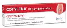 Cotylena 100mg vag.tbl.nob.6