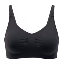 MEDELA Tehotenská a dojčiaca podprsenka keep cool veľkosť M čierna 1 ks