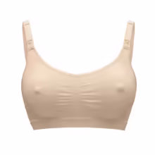 MEDELA Tehotenská a dojčiaca podprsenka keep cool veľkosť M béžová 1 ks