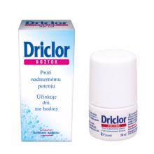 DRICLOR Guľôčkový antiperspirant pri nadmernom potení 20 ml