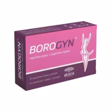 BOROGYN Vaginálne čapíky 10 x2 g