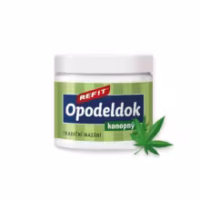 REFIT Opodeldok konopný masážne mazanie 200 ml