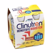 CLINUTREN Renutryl booster karamel 4 x 300 ml