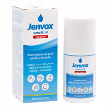 JENVOX Sensitive proti poteniu roll-on antiperspirant 50 ml