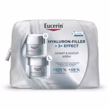 EUCERIN Hyaluron-filler + 3x effect denný a nočný krém 2 x 50 ml Vianoce set