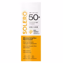 SOLERO Hydratačný opaľovací krém na tvár SPF50+ 50 ml