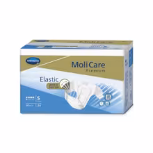 MOLICARE Premium elastic 6 kvapiek S plienkové nohavičky zalepovacie 30 ks