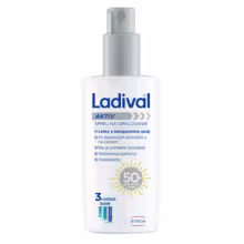 LADIVAL Aktiv SPF50+ transparentný sprej na opaľovanie 150 ml