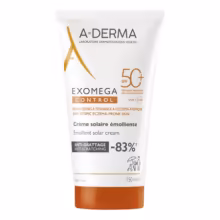 A-DERMA Exomega control emolienčný krém SPF 50+ 150 ml