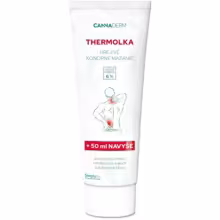 CANNADERM Thermolka hrejivé konopné mazanie 250 ml