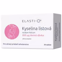 ELASTI-Q Kyselina listová 800 30 tabliet