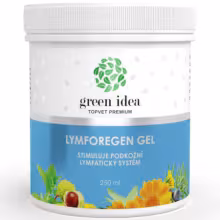 GREEN IDEA Lymforegen masážny gél 250 ml