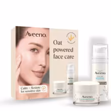 AVEENO CALM+RESTORE darčeková sada hydratačný gél + rehydratačný krém set