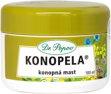 DR. POPOV KONOPELA konopná masť 100ml