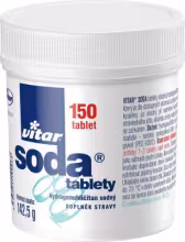 Vitar sóda tabliety hydrogénuhličitan sodný 150 kapsúl