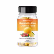 MOVit Vitamin C s šípky+Vitamin D+Zinok 30 tabliet