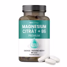MOVit Magnesium Citrát + B6 Premium 90 tabliet
