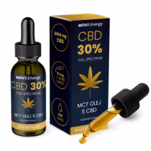 MOVit CBD 30% Full Spectrum MCT olej 10 ml