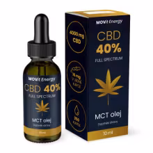 MOVit CBD 40% Full Spectrum MCT olej 10 ml