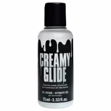 Creamy Glide - lubrikačný gél na vodnej báze - imitácia semena - 75ml