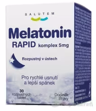 Salutem Melatonin RAPID komplex 5 mg 30 tabliet