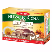 Terezia Company Hlíva ústřičná s Reshi Forte 60 kapsúl