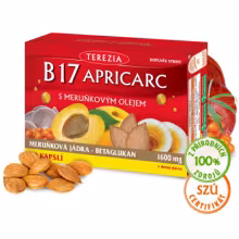 Terezia B17 Apricarc s marhuľovým olejom 60 kapsúl