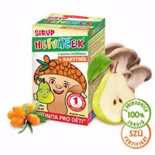 Terézia Hliváček - sirup s hlivou ustricovou a rakytníkom - príchuť hruška 100 ml