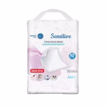 Akuku Jednorazové hygienické podložky Sensitive 10 ks