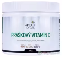 Adelle Davis Práškový Vitamín C 500 g