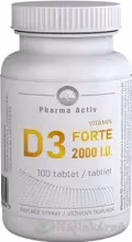 Pharma Activ Vitamin D3 Forte 2000 I.U. 100 tabliet