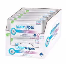 WATERWIPES Obrúsky vlhčené Adults bez obsahu plastov 12x30 ks