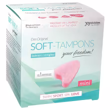 Joydivision Soft-Tampons mini - tampóny bez šnúrky (3 ks)