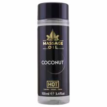 HOT - masážny olej na pokožku - kokos - 100 ml