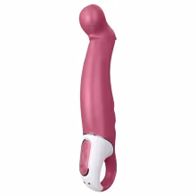 Satisfyer Petting Hippo - vibrátor na bod G - nabíjateľný, vodotesný - ružový