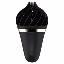 Satisfyer Sweet Treat - nabíjateľný rotačný vibrátor na klitoris - čierny