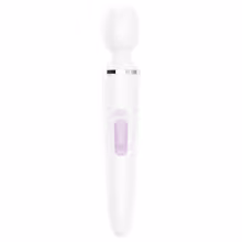 Satisfyer Wand-er Woman - vodotesný masážny vibrátor (biely)