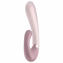Satisfyer Heat Wave - vibrátor s ohrievaním ovládaný aplikáciou (béžový)